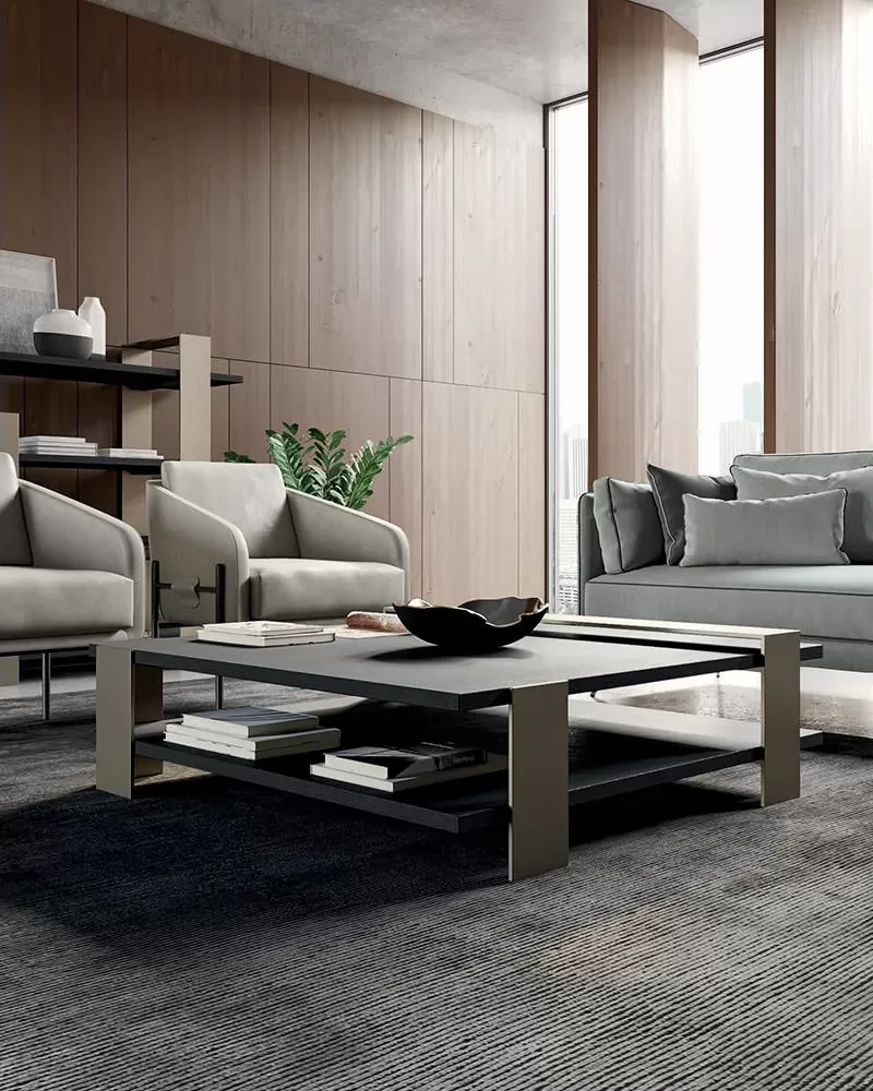 Kyoto Coffee Table, Dall'Agnese coffee table made in Italy