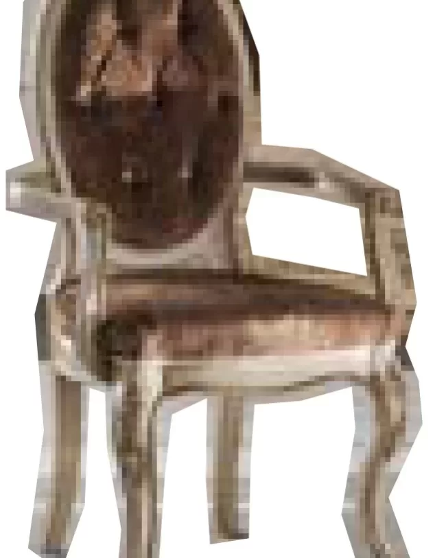 Gran Guardia Tufted Carved Armchair, Fabric, Francesco Pasi classic living room