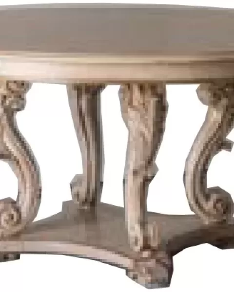 Gran Guardia Round Table with Carved Legs, Francesco Pasi classic dining room