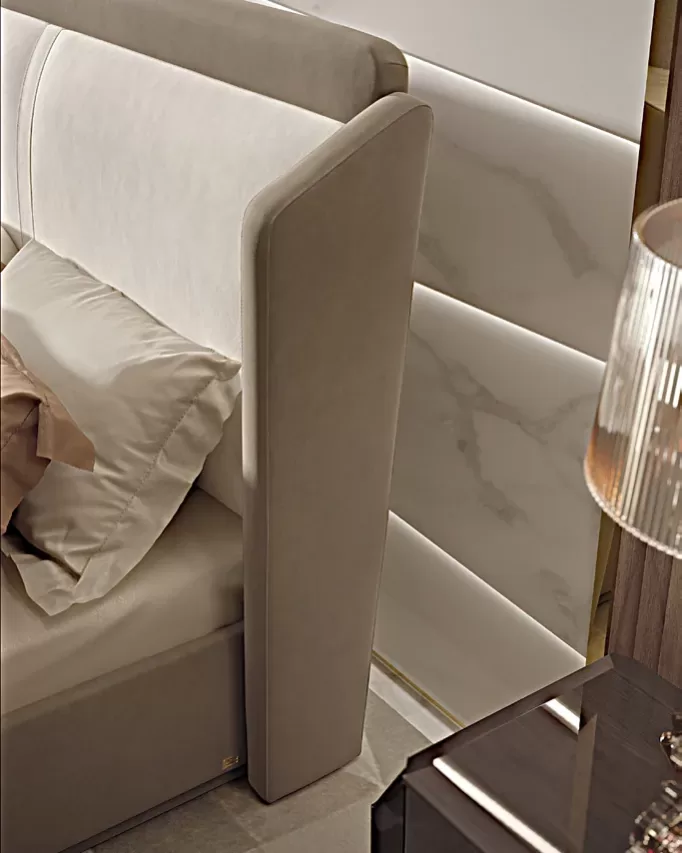 Icon Upholstered Bed, Icon bed by Francesco Pasi