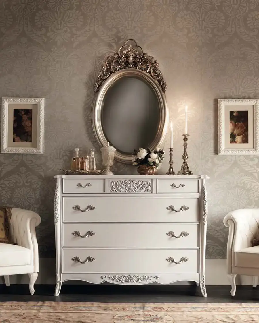 Gran Guardia Mirror 2105 by Francesco Pasi, classic mirror