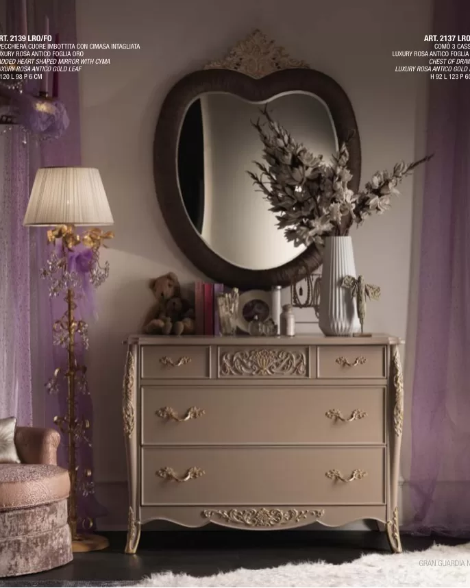 Gran Guardia Chest of Drawers, 3 Drawers by Francesco Pasi, classic bedroom