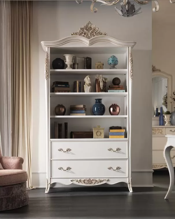Gran Guardia Bookcase with Drawers by Francesco Pasi, made in italy bookcase
