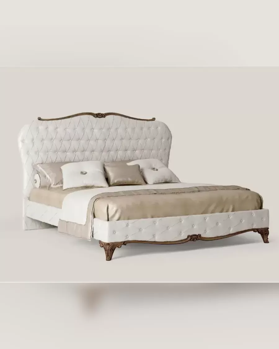 Opera Bed 3071 by Francesco Pasi, classic bedroom furniture
