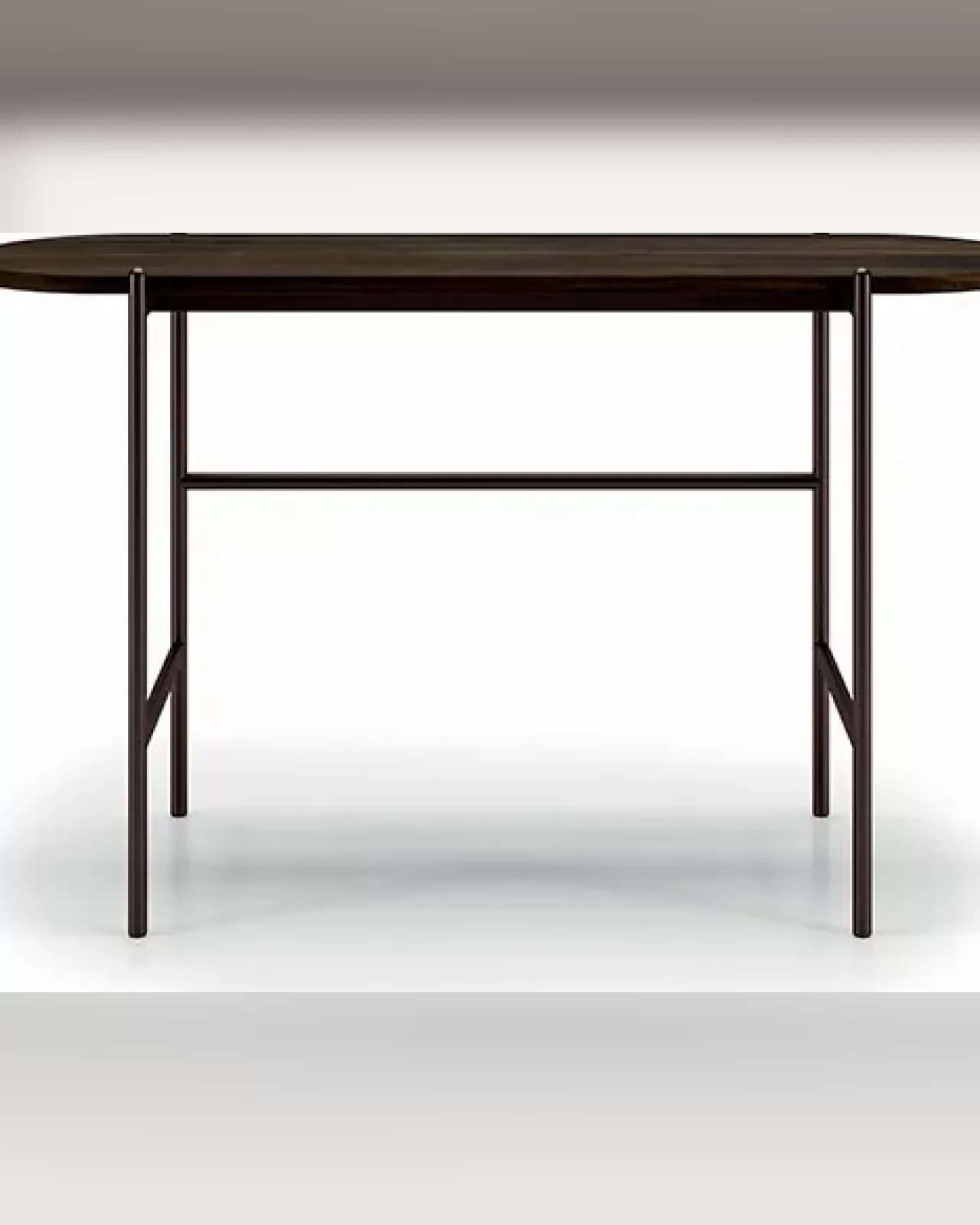 Supernova Console by Dall'Agnese, contemporary console table 120 cm with a rounded top
