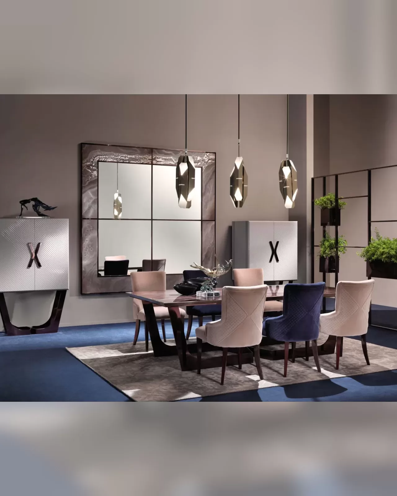 Alchimia Dining Table by Epoque, piece of a modern dining room set
