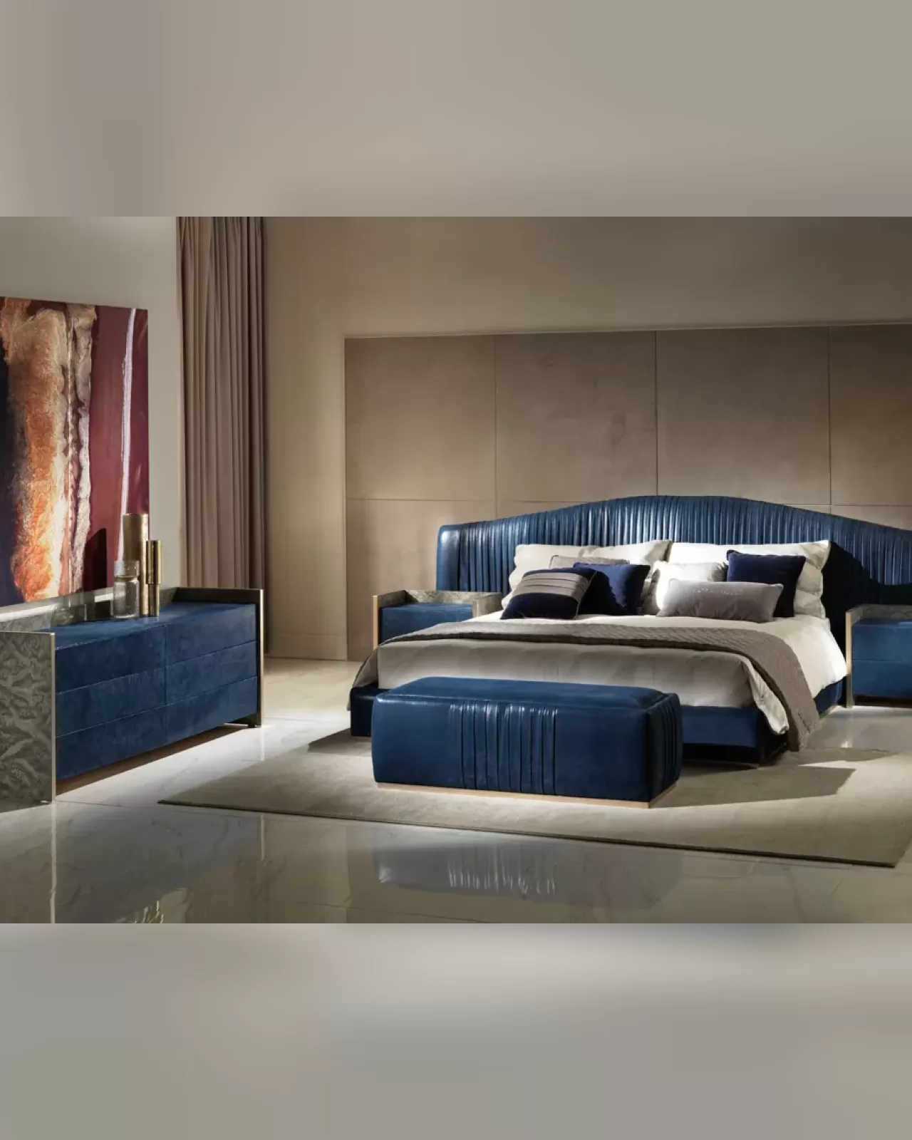 Licena Bed by Epoque, exclusive furniture