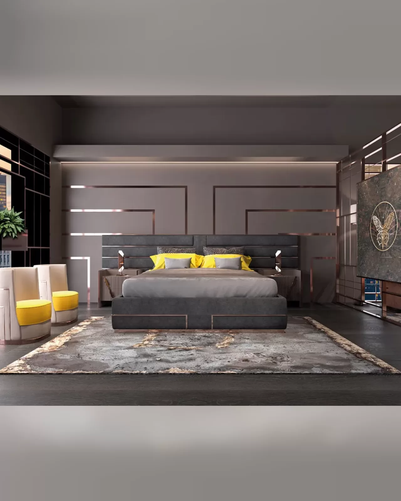 Mochi Bed, Epoque Italian furniture