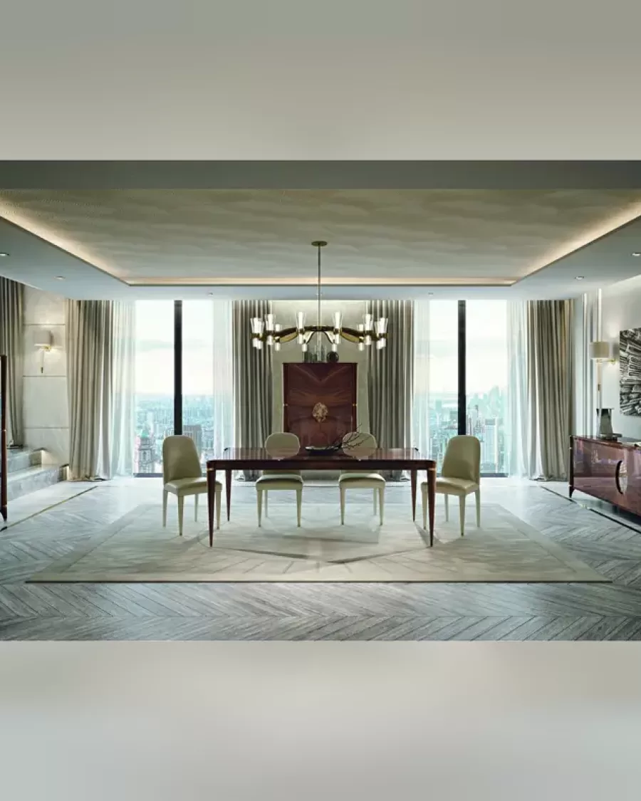 Ellipse Two-Door Glass Cabinet by Francesco Pasi, Italian living room furniture