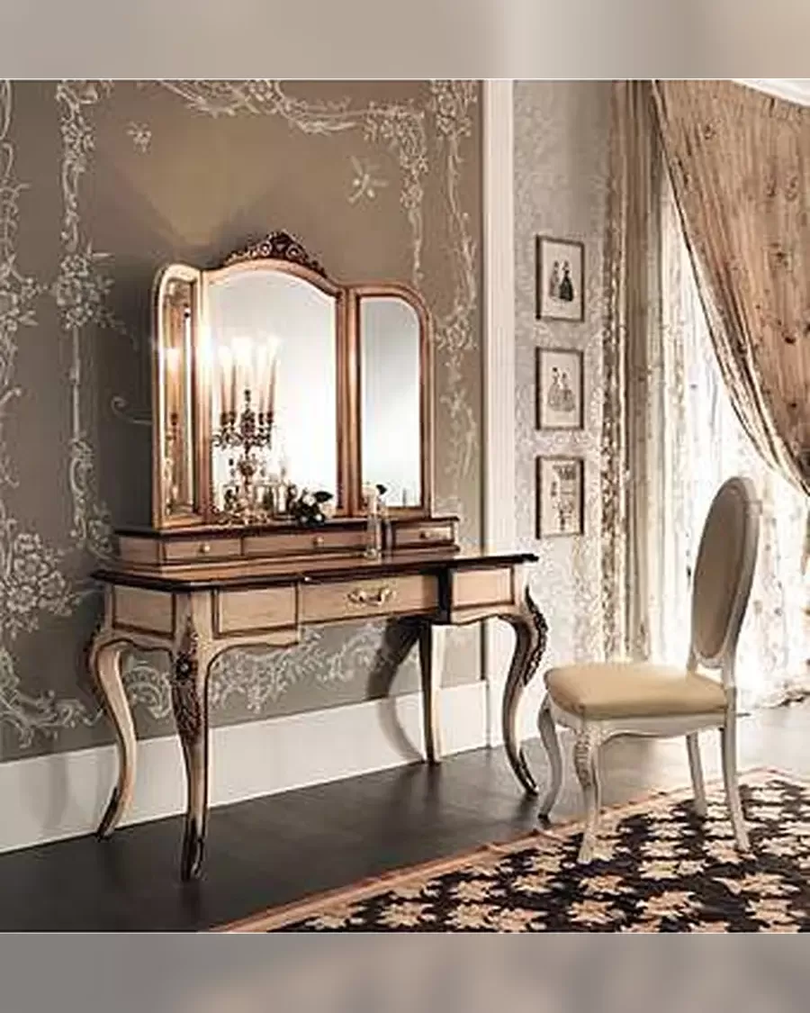 Ellipse Dressing Table by Francesco Pasi, Italian bedroom furniture
