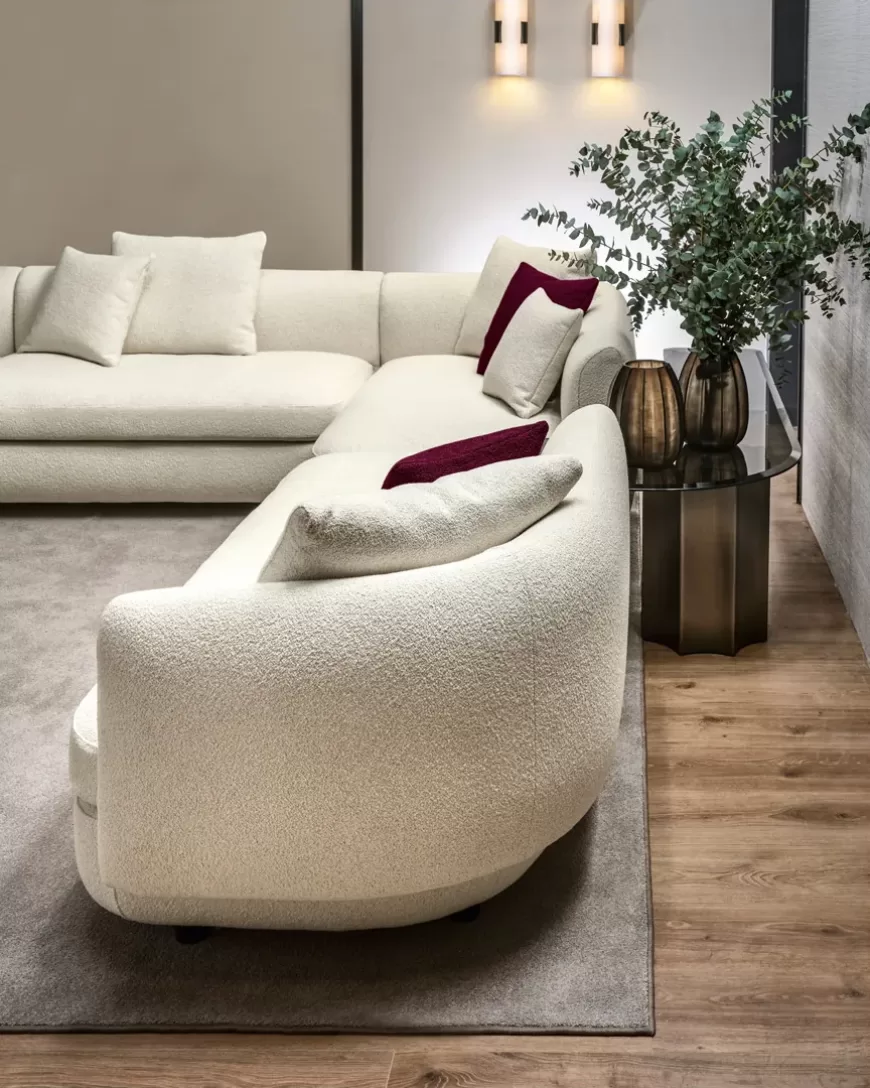 Gabrielle Modular Sofa by Cantori, Italian design sofa, made to order in Italy