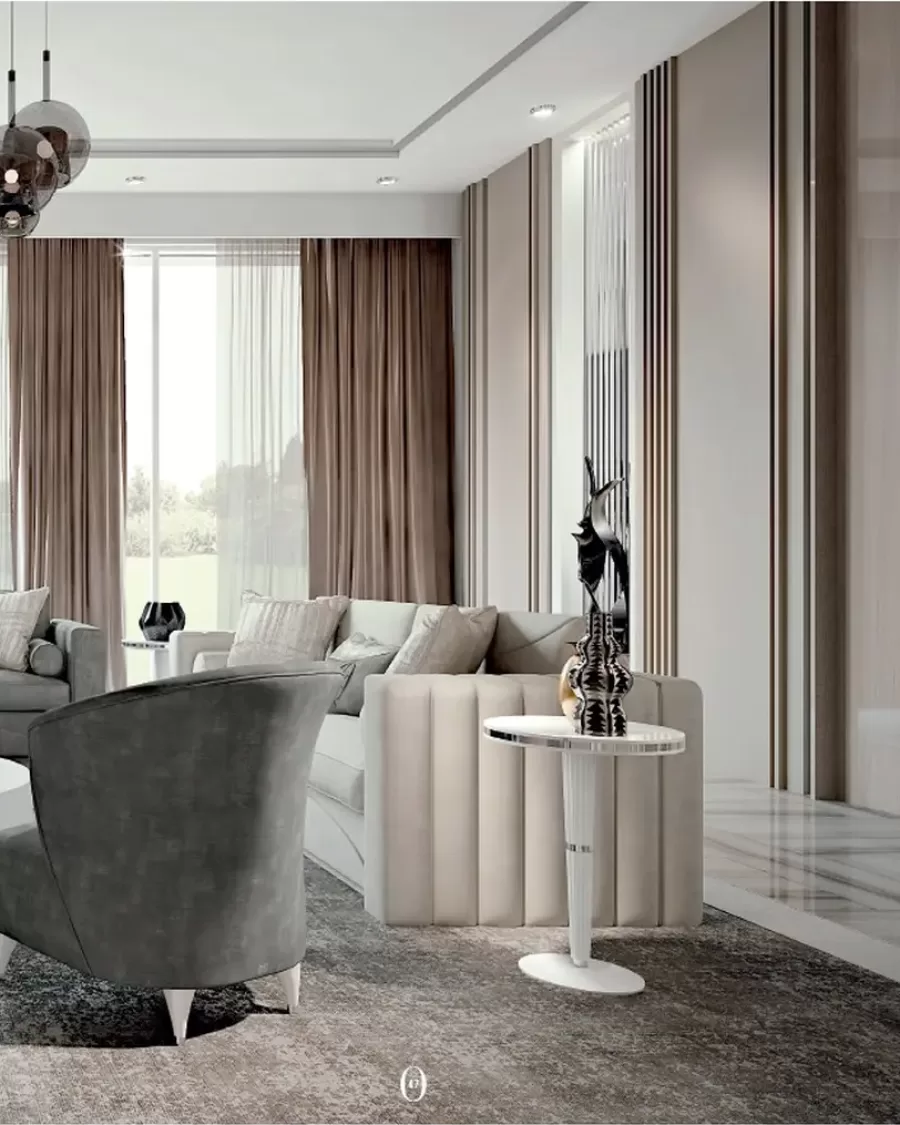 Ellipse Sofa with Straight Arms by Francesco Pasi, designer leather sofa