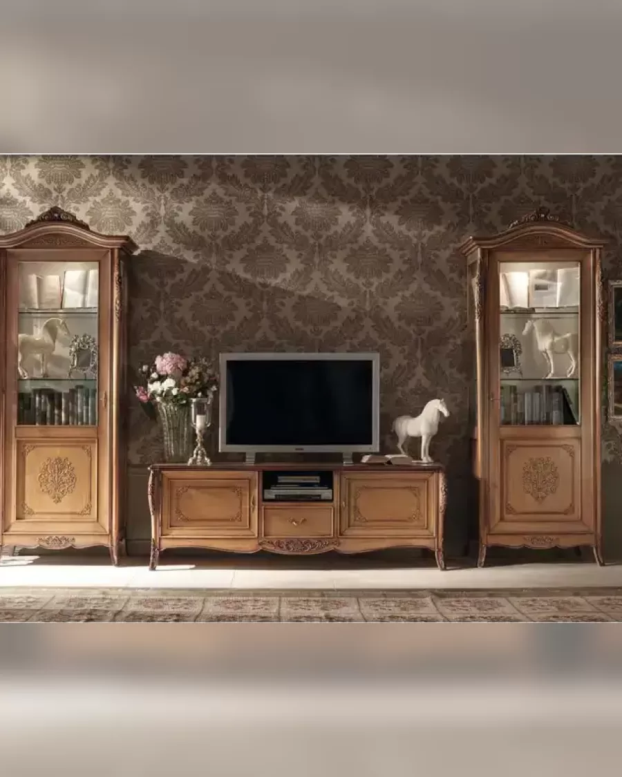 Gran Guardia TV Stand 2015 by Francesco Pasi, to pair with a leather sofa