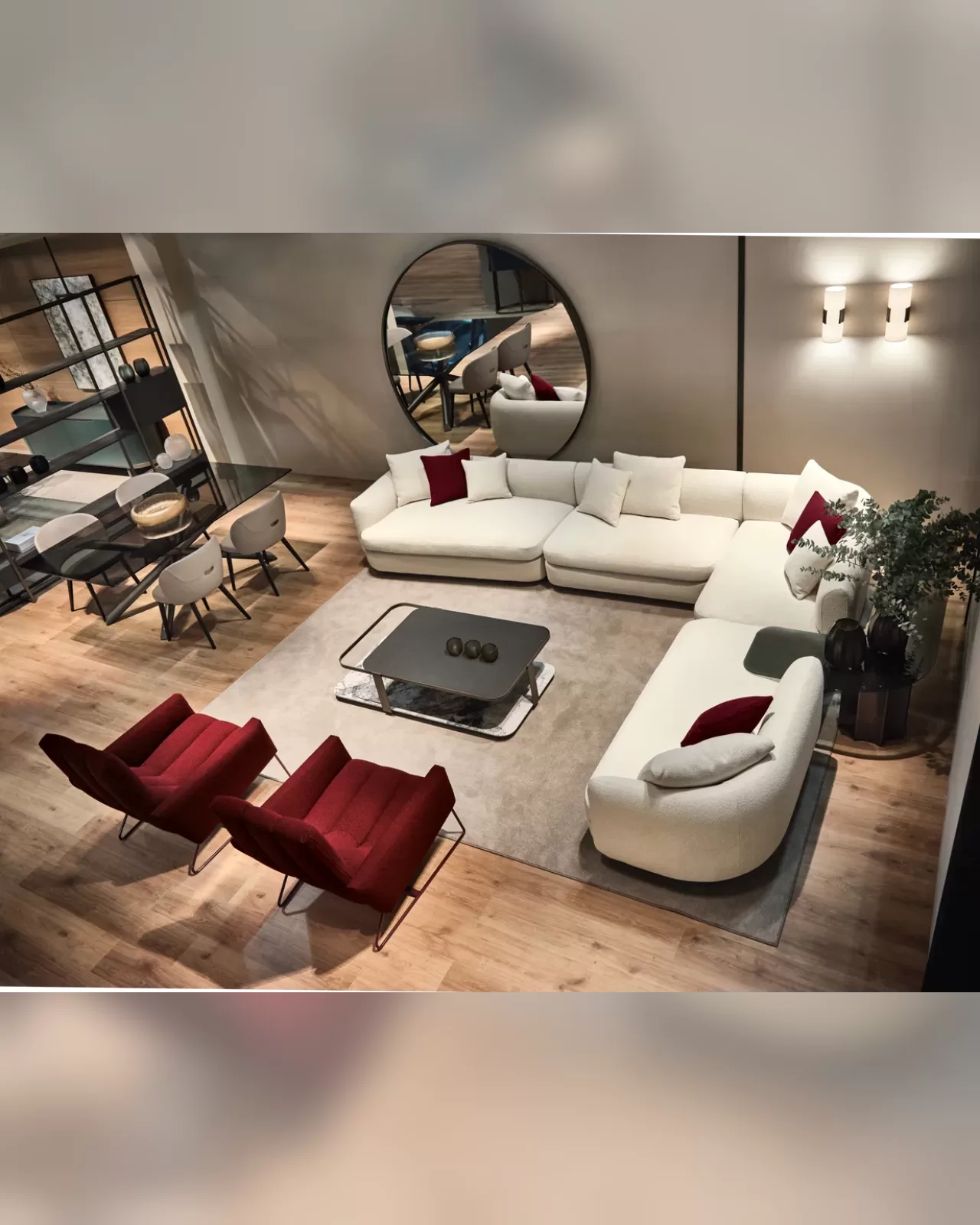Gabrielle Modular Sofa by Cantori, Italian sectional sofa