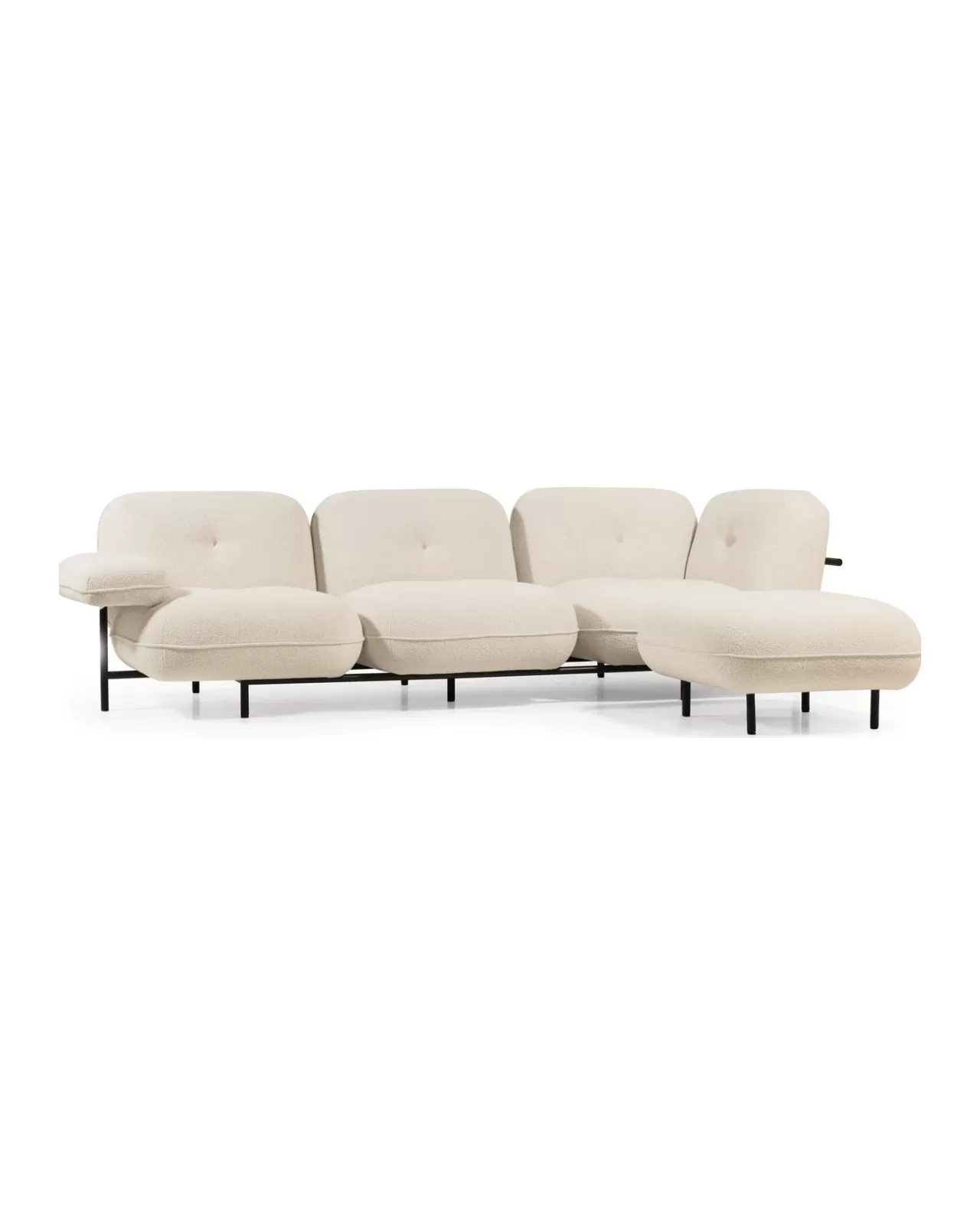 Cloud Modular Sofa by Cantori, modern couch, made to order in Italy