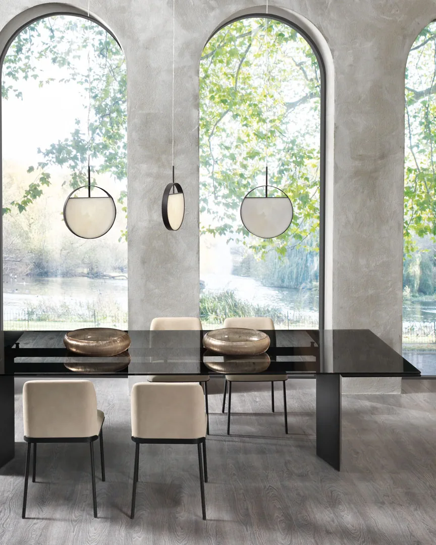 Milton Dining Table by Cantori, luxury dining table