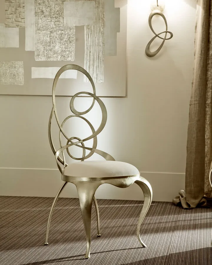 Ghirigori Dining Chair by Cantori, high-end dining chair