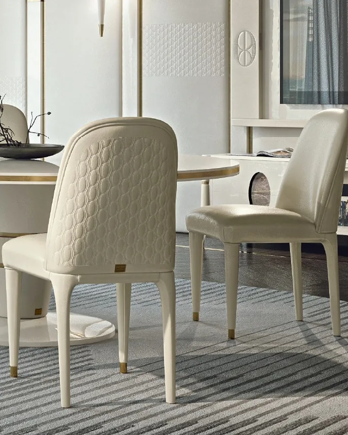 Ellipse dining chairs by Francesco Pasi, high-end dining chairs