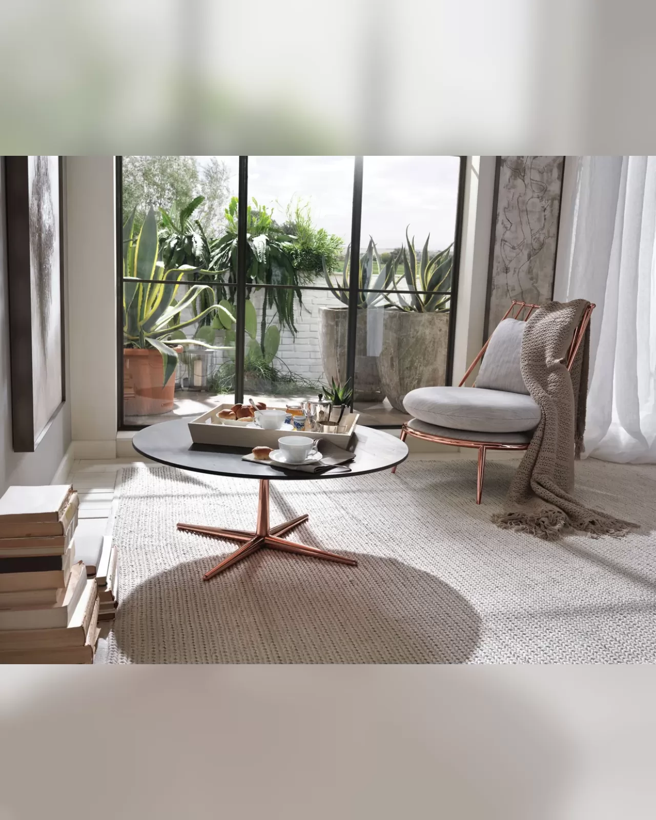 Aurora Iron Back Armchair by Cantori, modern armchair