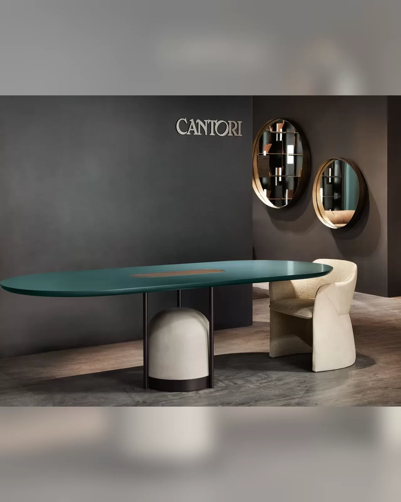 Arcano dining table by Cantori, Cantori furniture