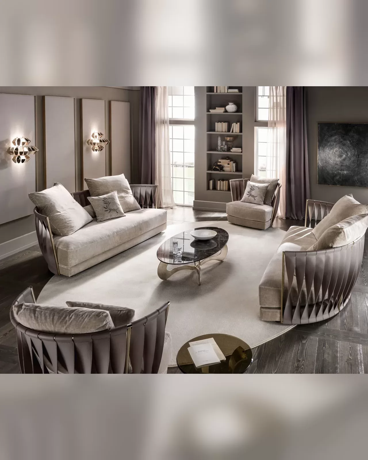 Twist sofa by Cantori, Cantori furniture