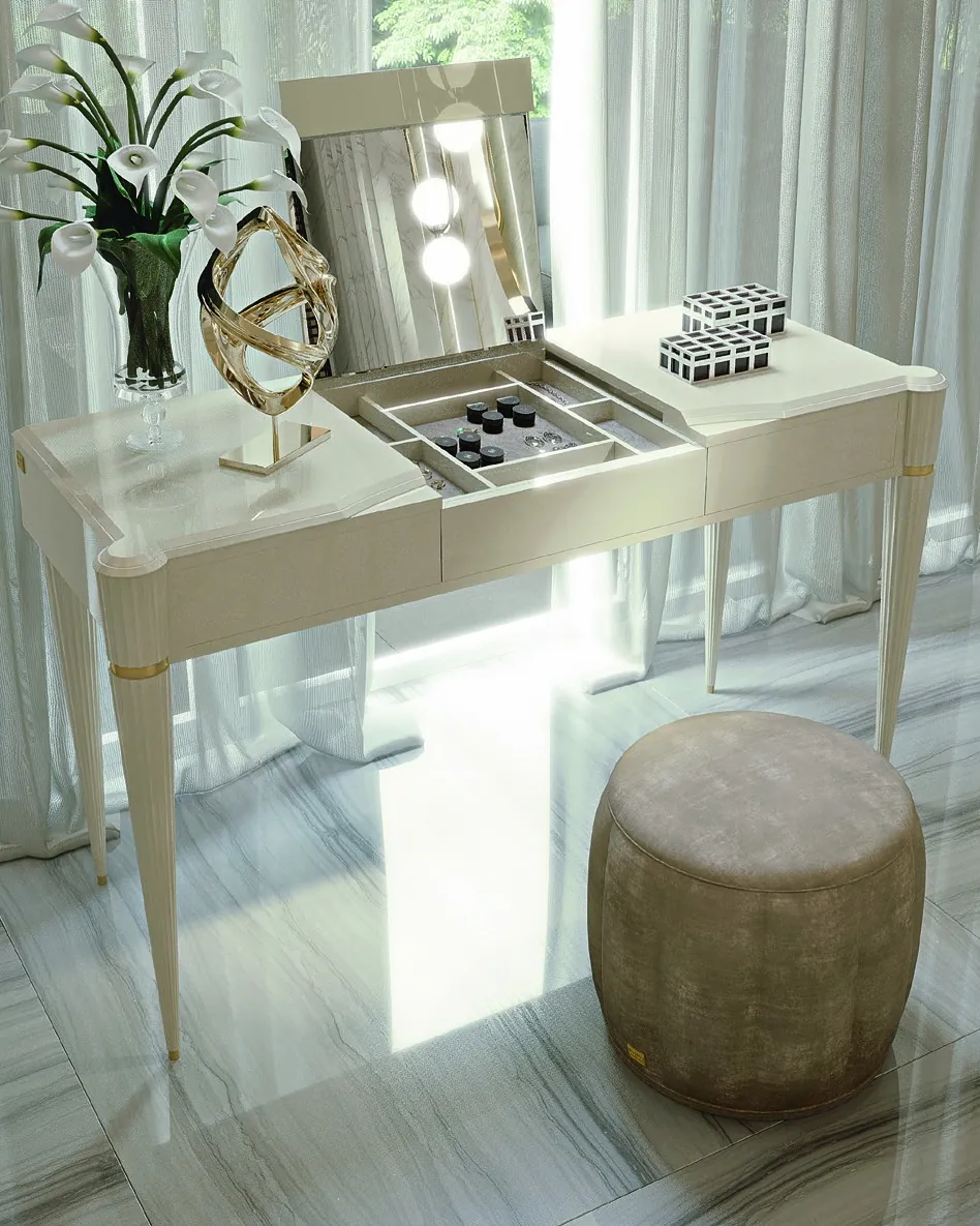 Ellipse Dressing Table, Bedroom Furniture, by Francesco Pasi