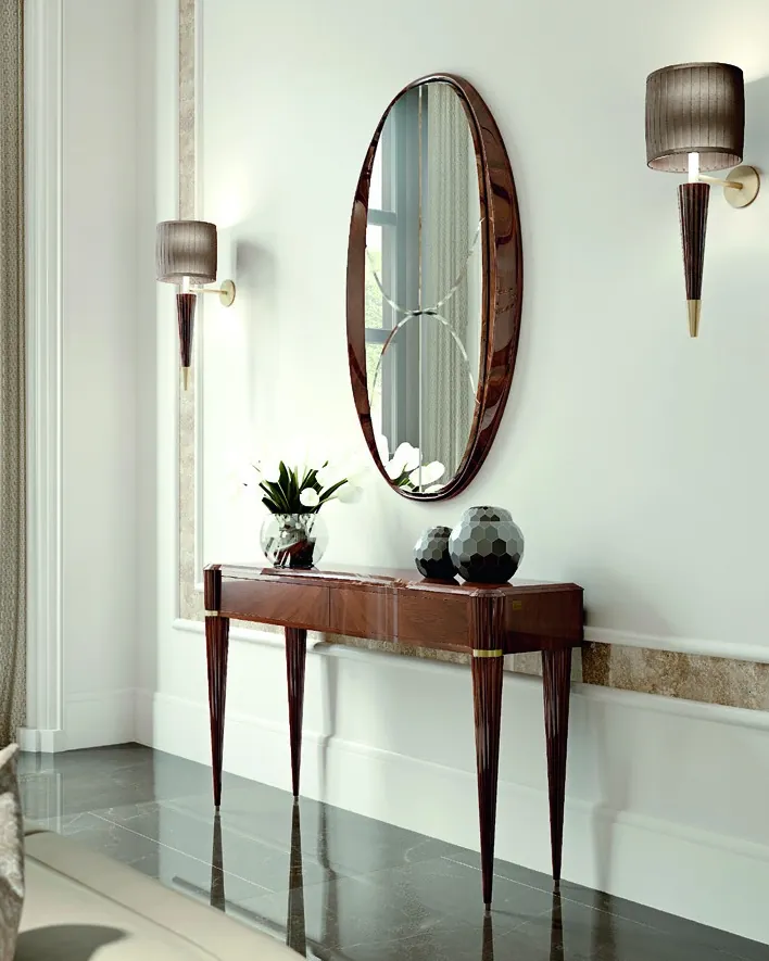 Ellipse Oval Mirror, image 2 of 2, by Francesco Pasi