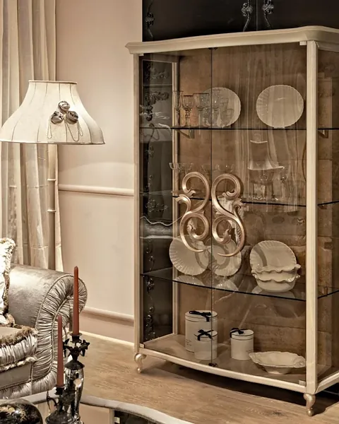 Libreria Opera Unica di Epoque, soggiorno classico, ispirazione d'arredo per un living open space