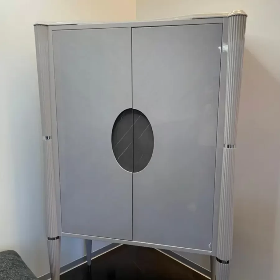 Ellipse Bar Cabinet by Francesco Pasi, contemporary dining room, 114 cm wide