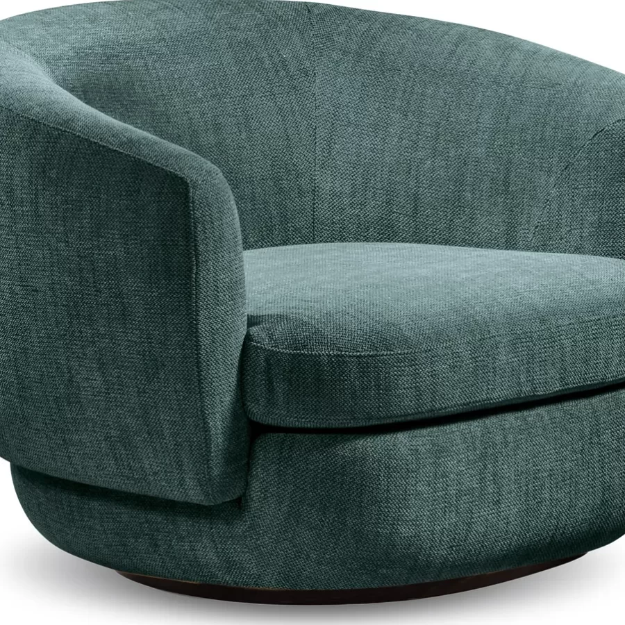 Gabrielle Swivel Armchair by Cantori, Italian furniture company for the living room