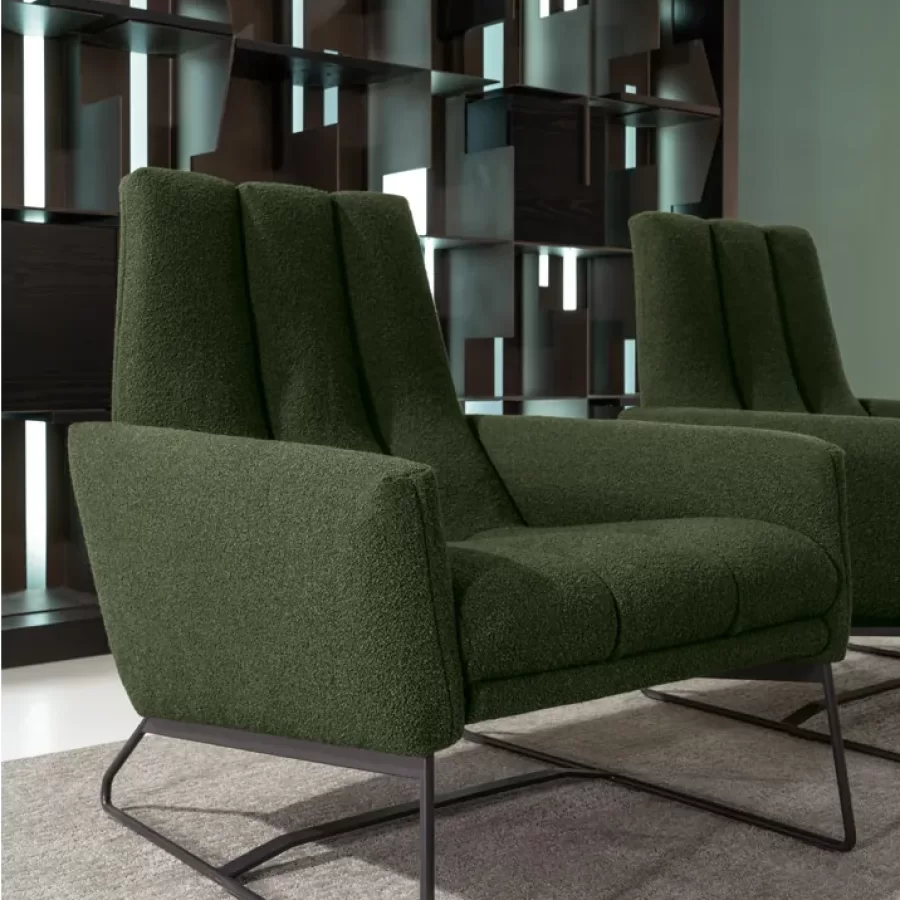 Jackie Armchair by Cantori, Italian furniture company for the living room