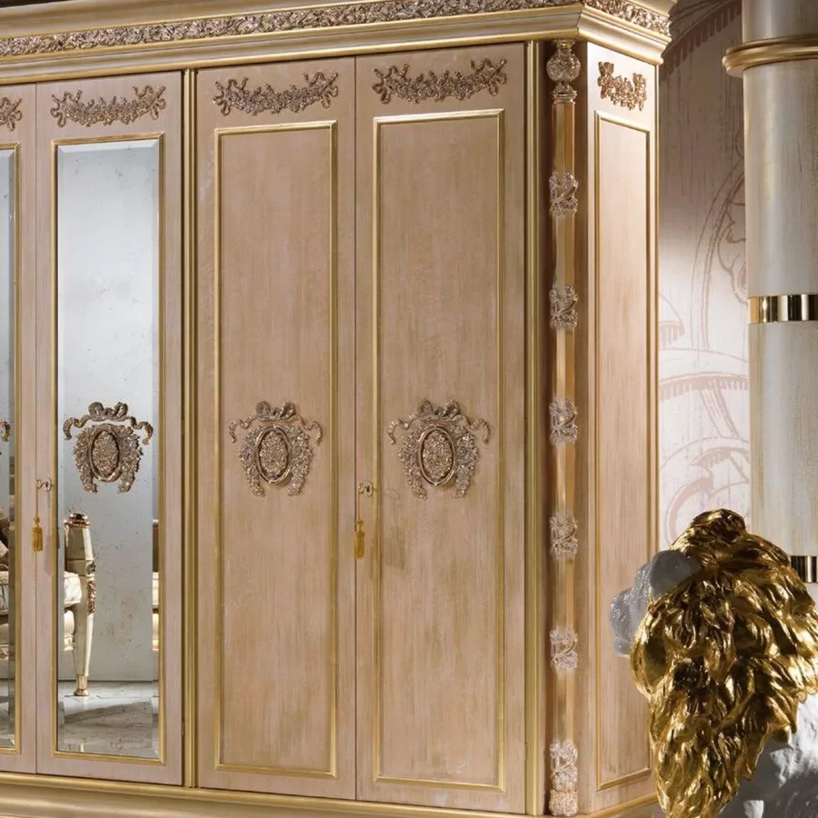 Royal Six-Door Wardrobe RY067 by Cappelletti, for high quality bedroom sets