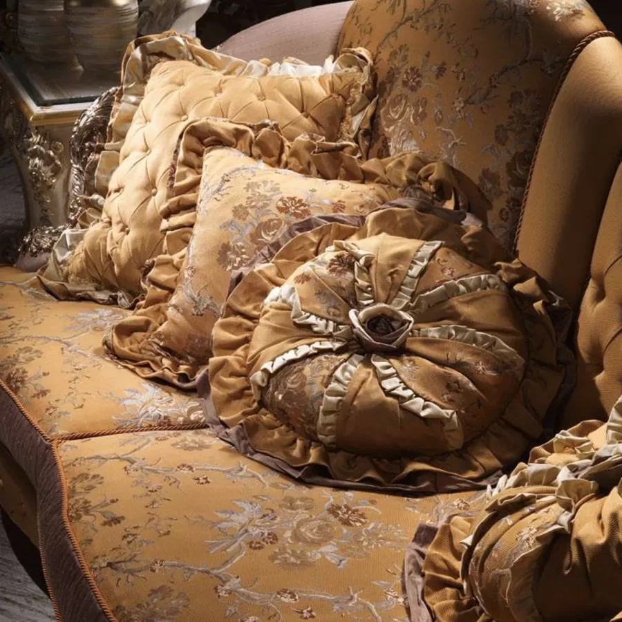 Royal Two-Seater Sofa RY172 by Cappelletti, living room furniture set, 224 cm wide