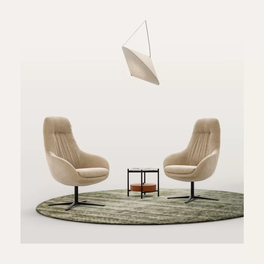 Flo Armchair by Dall'Agnese, Italian furniture for the living room, luxury furniture for the living room