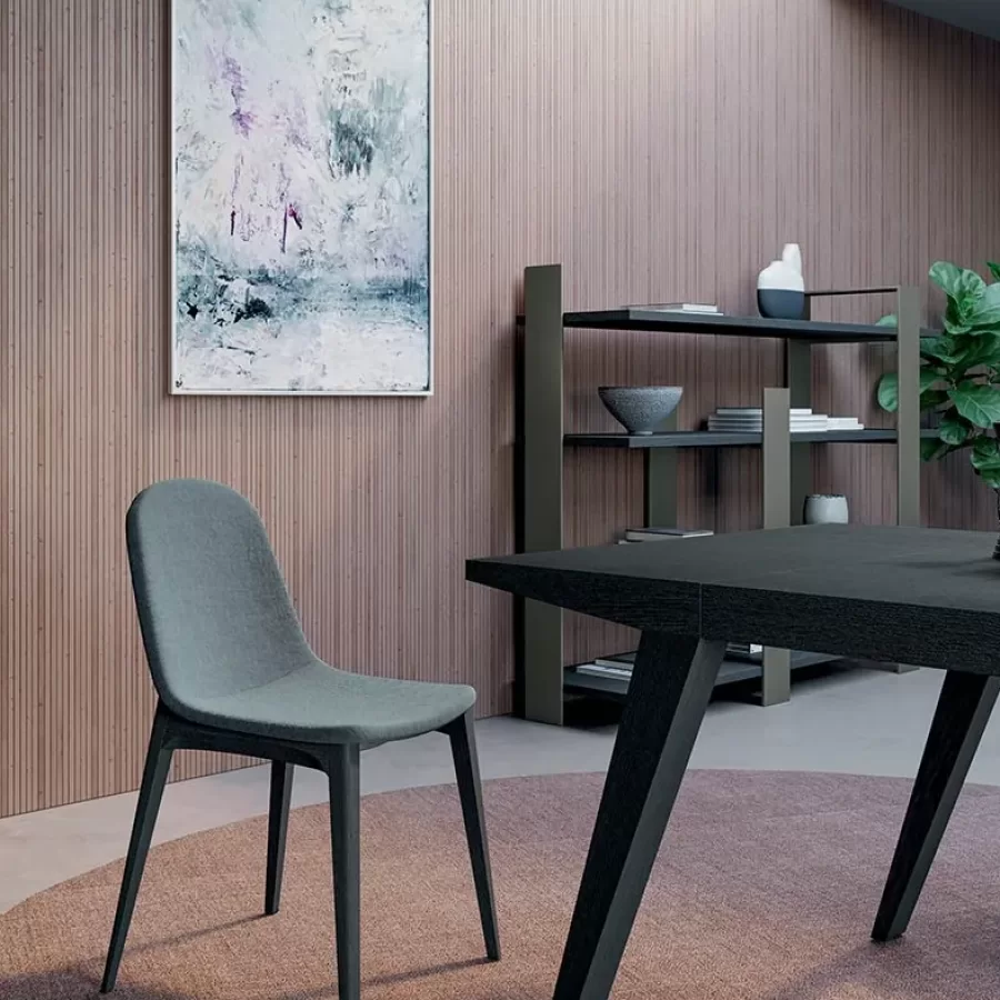 Hull Dining Chair by Dall'Agnese, modern dining room, 43 to 62 cm wide