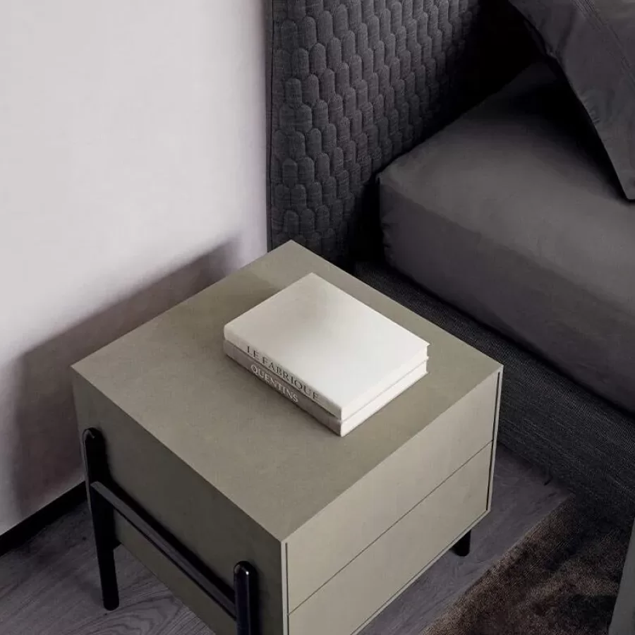 Supernova Nightstand by Dall'Agnese, luxury bedroom furniture
