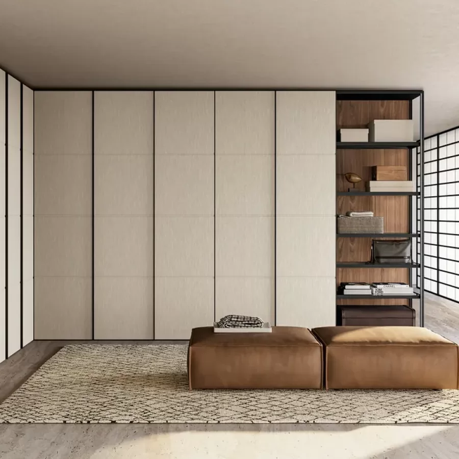Tela Wardrobe by Dall'Agnese, luxury bedroom furniture