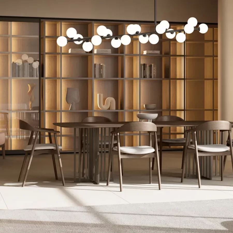 Wolly Dining Chair by Dall'Agnese, modern dining room, 56 cm wide