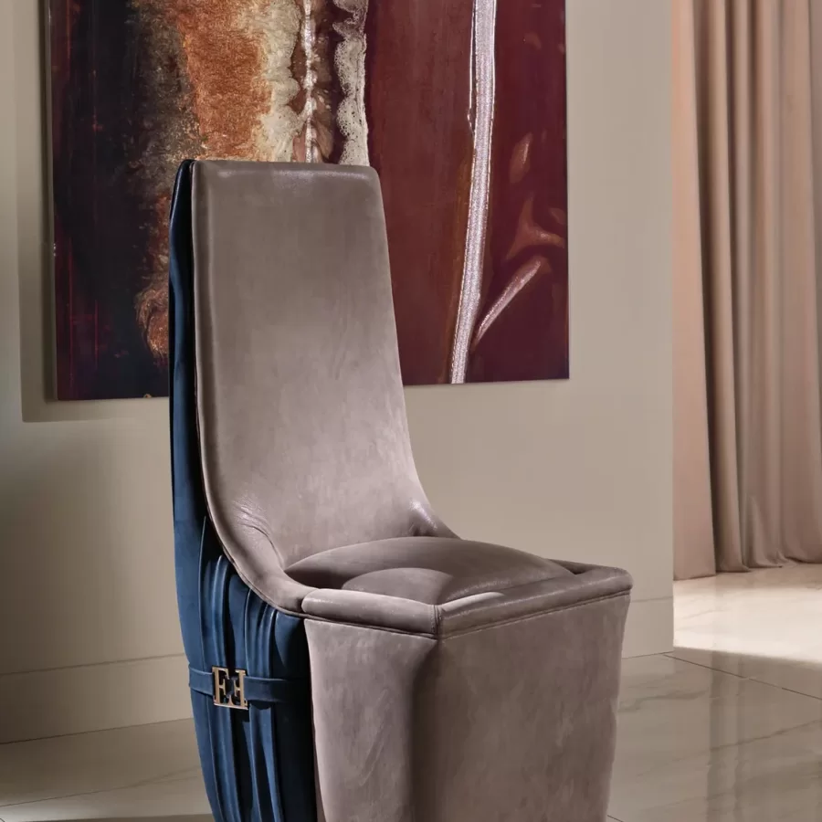 Aglaia Armchair by Epoque, leather armchair, luxury armchair, accent armchair