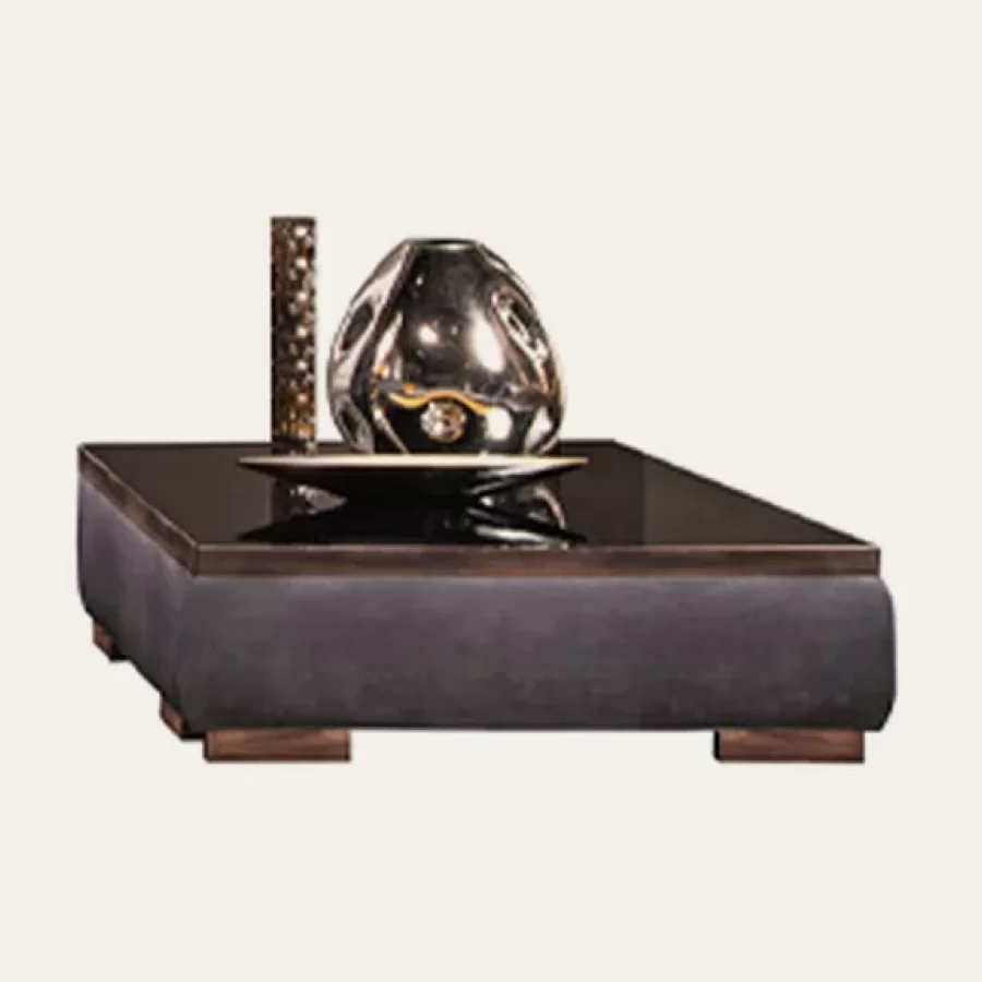 Cromo Upholstered Coffee Table by Epoque, cocktail table, 105 cm wide