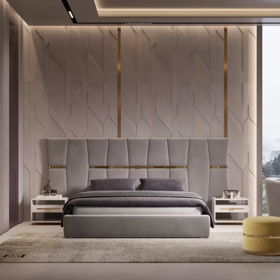 Epidote Nightstand by Epoque, Italian bedroom design