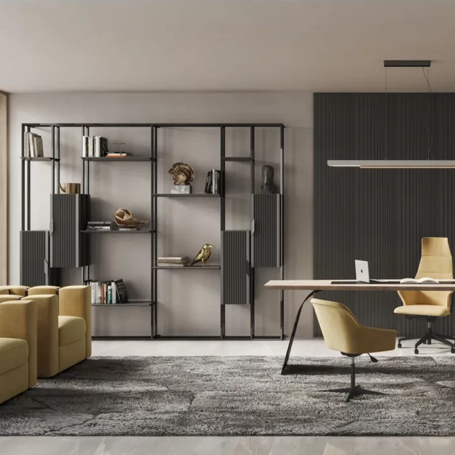 Merak Desk by Epoque, Italian furniture for the home office, luxury furniture for the home office