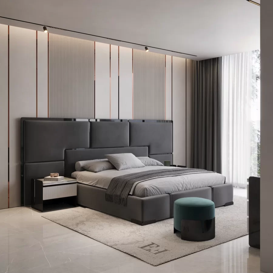 Morganite Nightstand by Epoque, Italian bedroom furniture