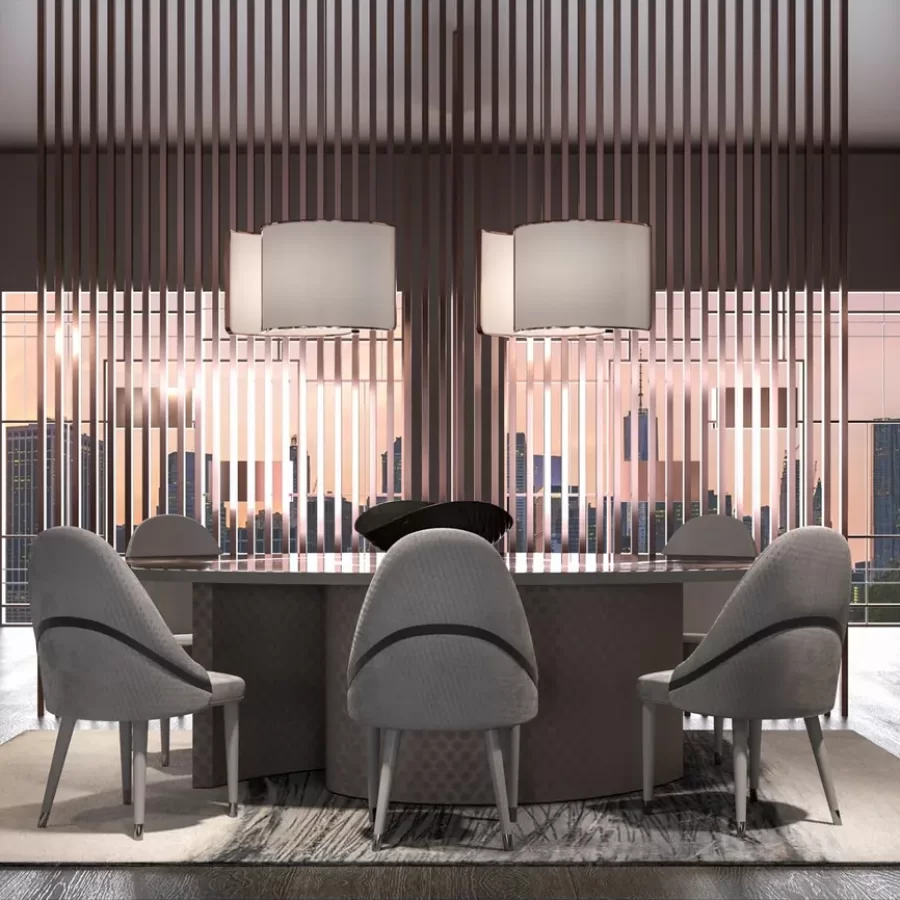 Wotan Dining Table by Epoque, modern dining room furniture, 260 cm wide