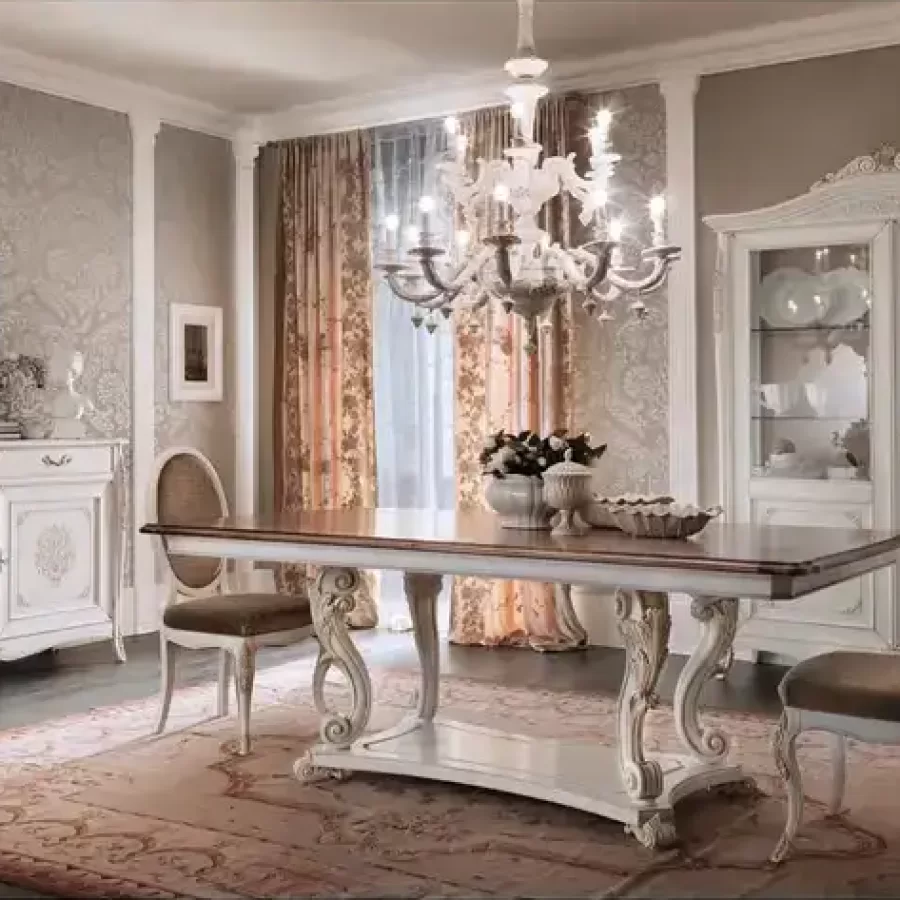 Luxury Dining Tables for a classic villa, Gran Guardia Dining Table 2007 by Francesco Pasi
