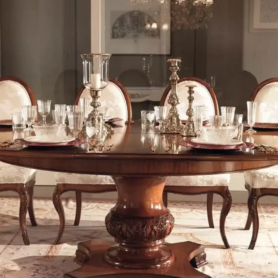 Luxury Dining Chairs for a classic villa, Gran Guardia Dining Chair 2009 by Francesco Pasi