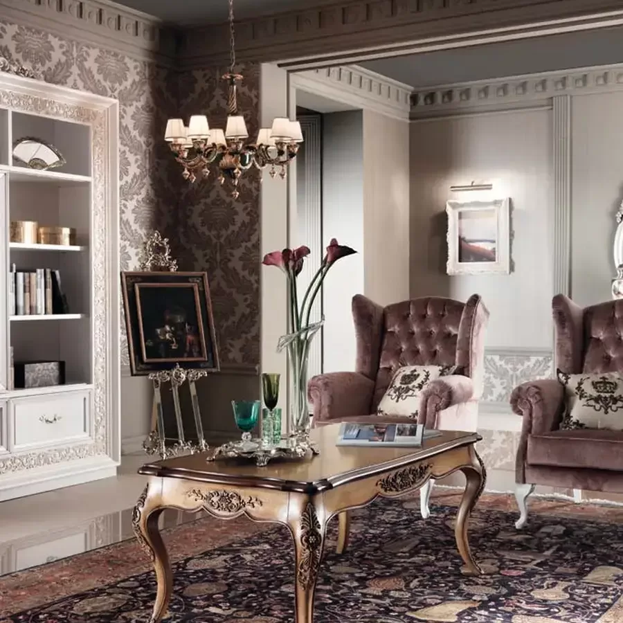 Luxury Coffee Tables for a classic villa, Gran Guardia Coffee Table 2038 by Francesco Pasi