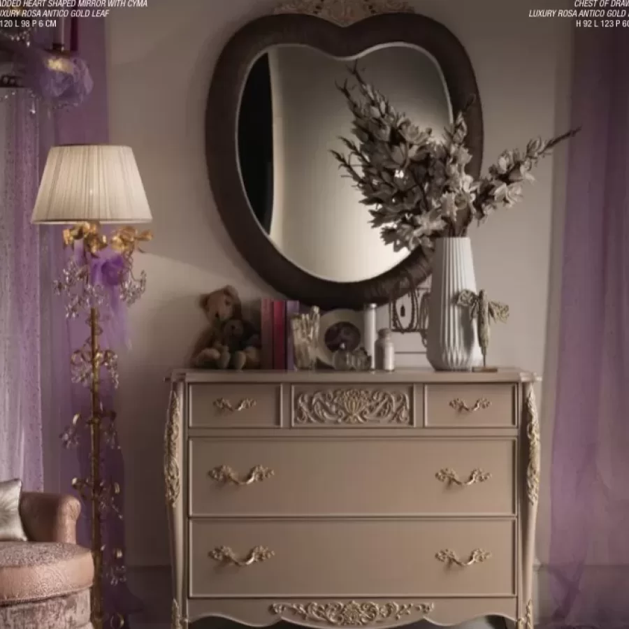Gran Guardia Chest of Drawers, 3 Drawers by Francesco Pasi, for an Italian bedroom set