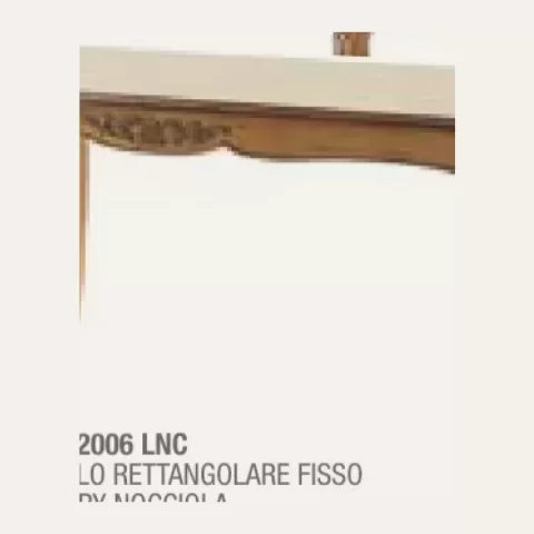 Gran Guardia Fixed Rectangular Table
