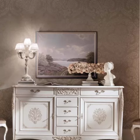 Sideboards, Gran Guardia Large Sideboard, 2 Doors, 7 Drawers by Francesco Pasi